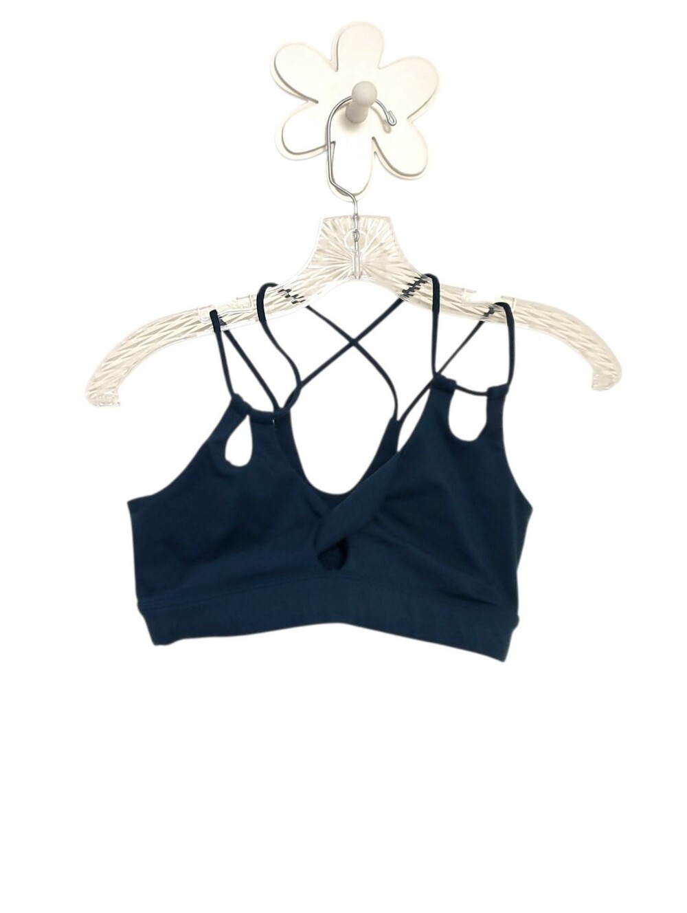 BOMBSHELL Sportstwear Twist Front Sports Bra - Picture 2 of 9